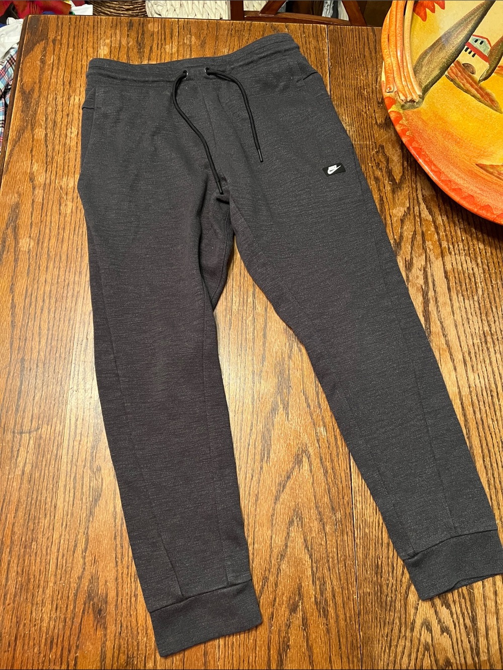 Nike Women's Charcoal Black Jogger Track Pants